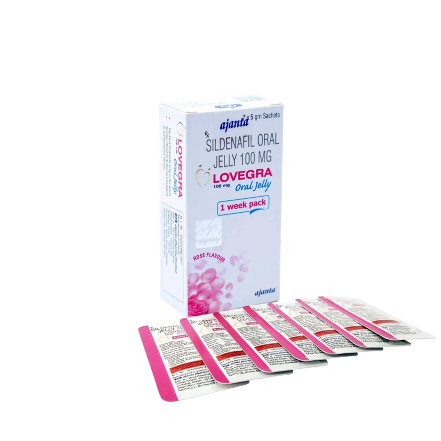 LOVEGRA orale gelatina 7x100mg